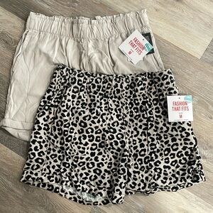 Womens Celebrity Pink shorts (2 Pairs) - size medium! Brand new with tags!